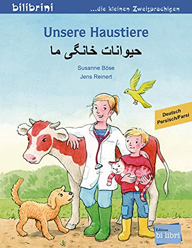 Unsere Haustiere: Kinderbuch Deutsch-Persisch/Farsi